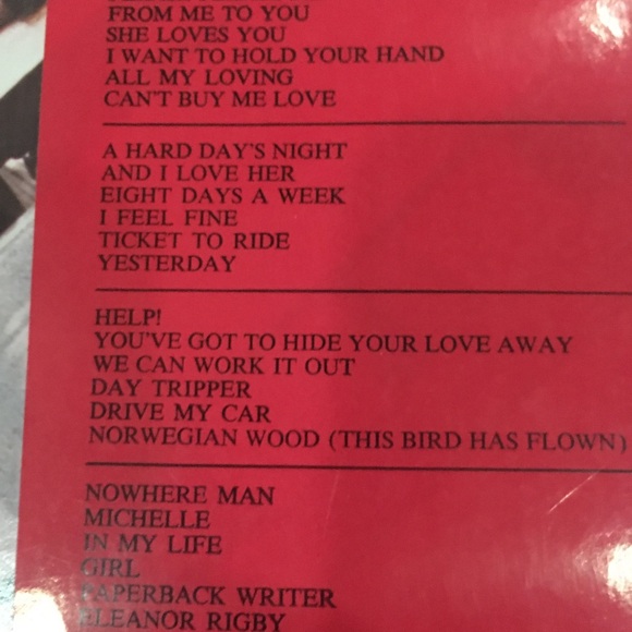 ❤️❤️❤️The Beatles Red Album 1962-1966🎸🎸🎸 - Picture 3 of 4